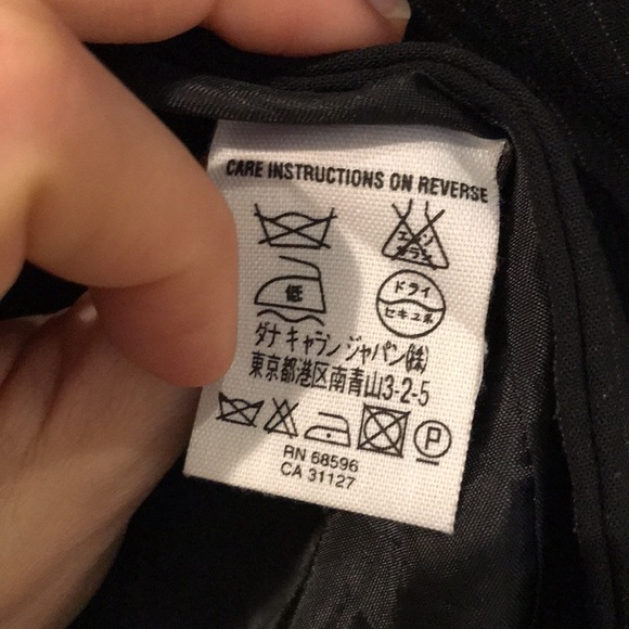 DKNY Wool Pin-Stripe Suit - Picture 4 of 8